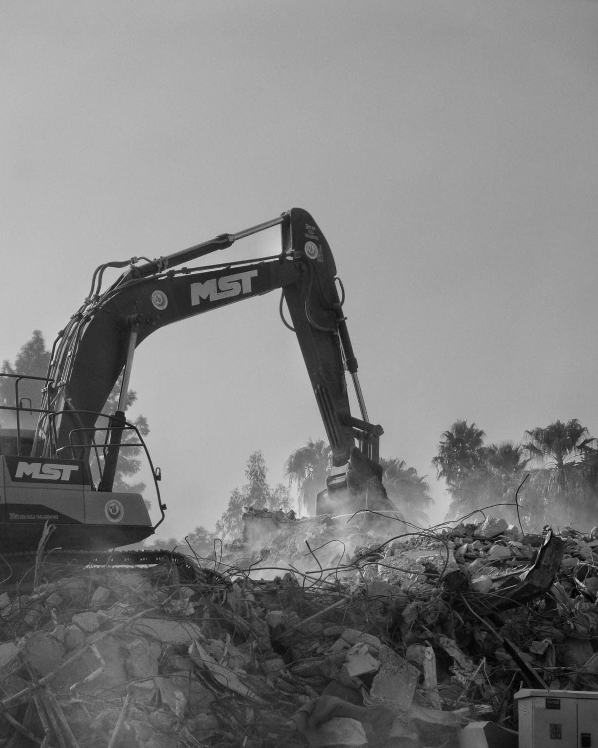 Búracie práce — demolácia konštrukcie